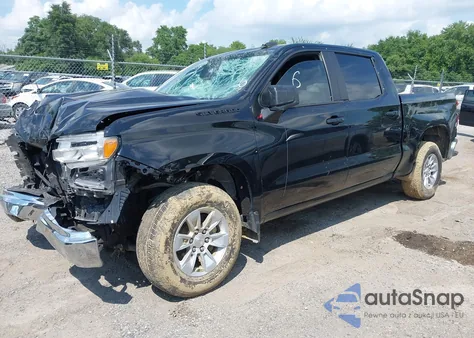 2023 Chevrolet Silverado 1500 2Wd Short Bed Lt из США, поврежденный, VIN 1GCPACED2PZ330799